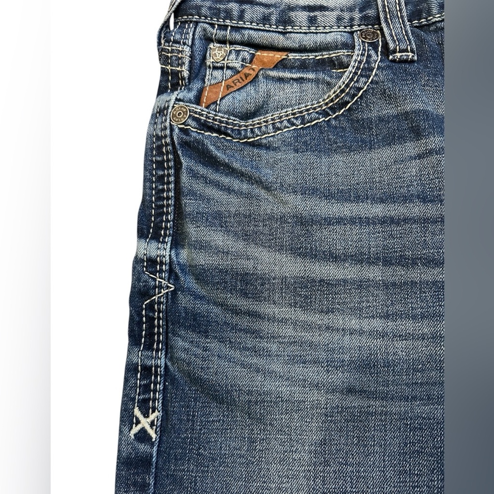 Ariat M7 Straight Leg Slim Fit Men’s Jeans 32/34 - Picture 3 of 5